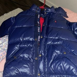 Polo Boys 18-20 XL Puff Coat Never worn. No tags no mark, stains nothing New